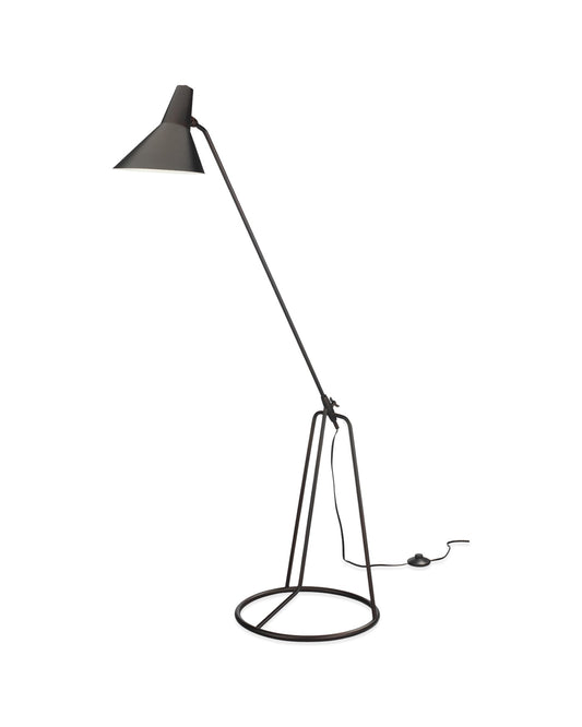 Franco Tri-Pod Floor Lamp in Oiled Bronze