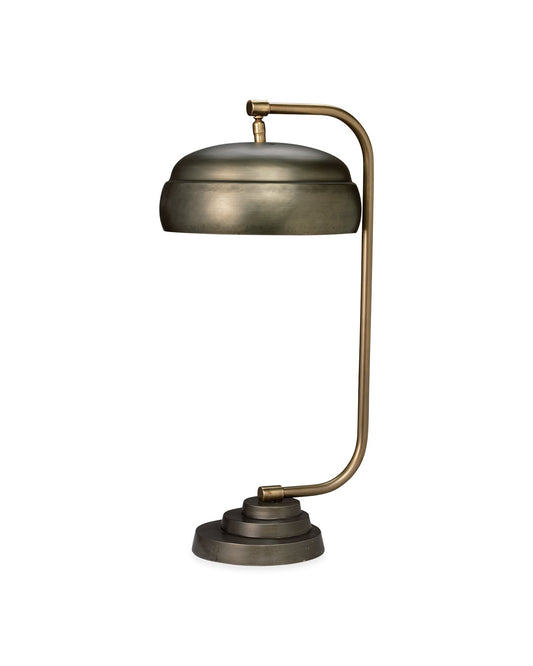 Steam Punk Table Lamp, Large in Gun Metal