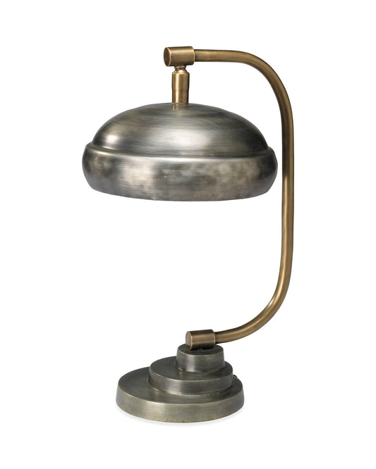 Steam Punk Table Lamp in Gun Metal
