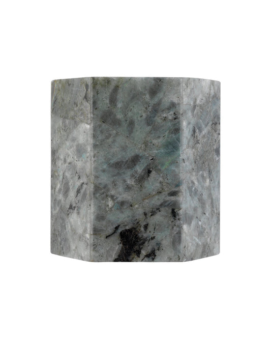 Borealis Hexagon Wall Sconce in Labradorite