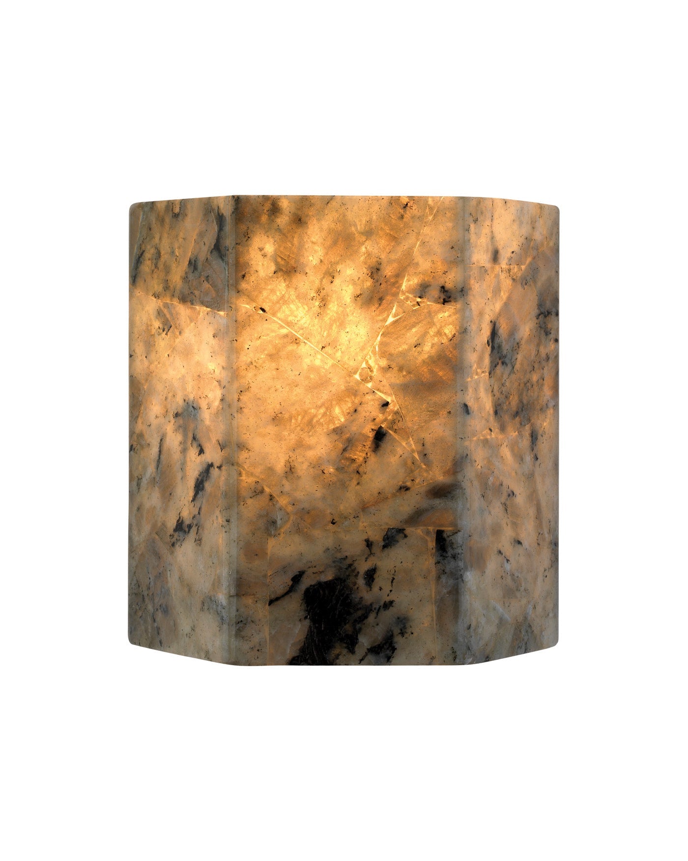 Borealis Hexagon Wall Sconce in Labradorite