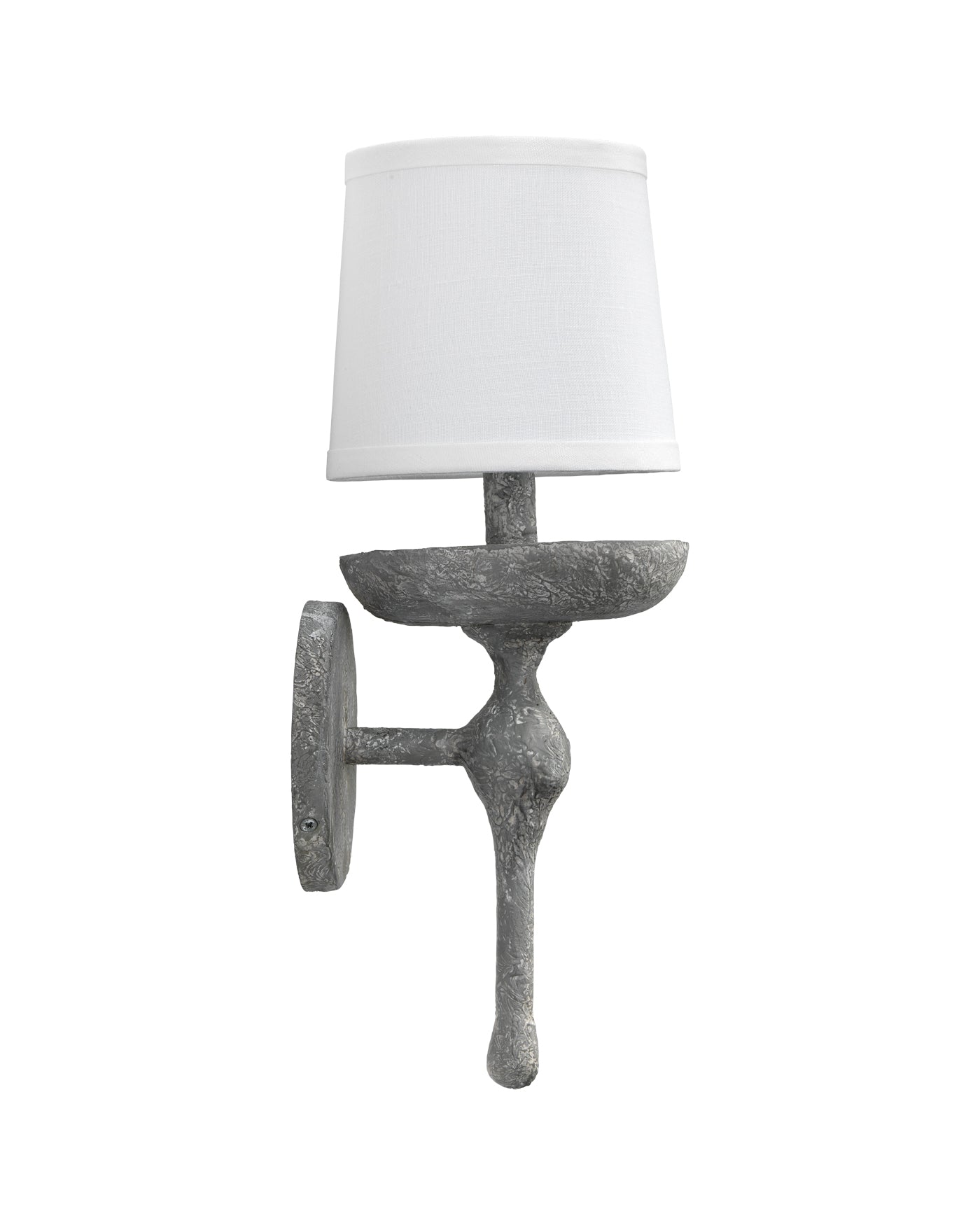 Concord Wall Sconce in Grey Plaster
