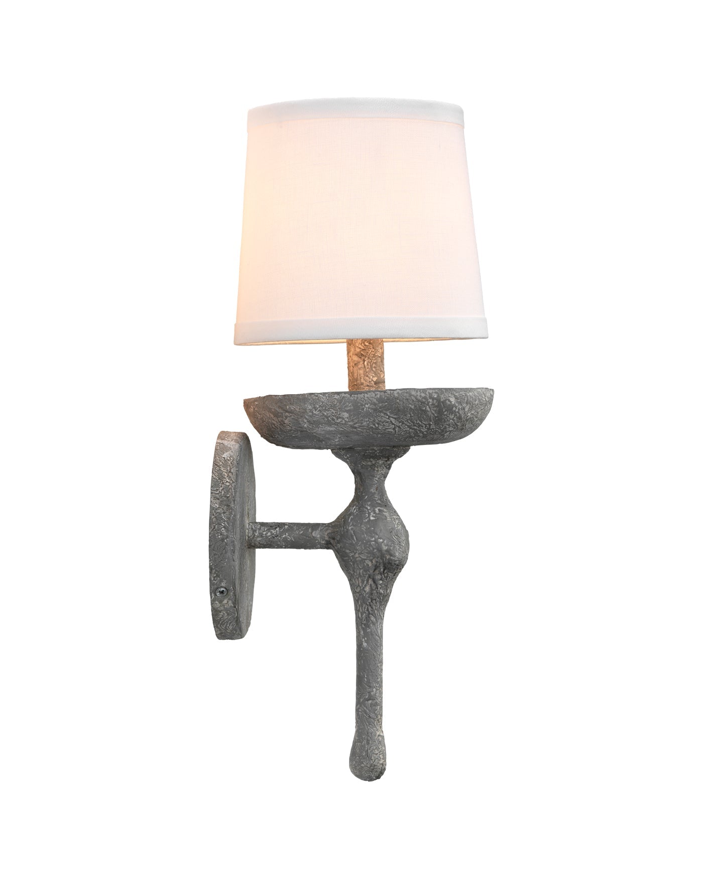 Concord Wall Sconce in Grey Plaster