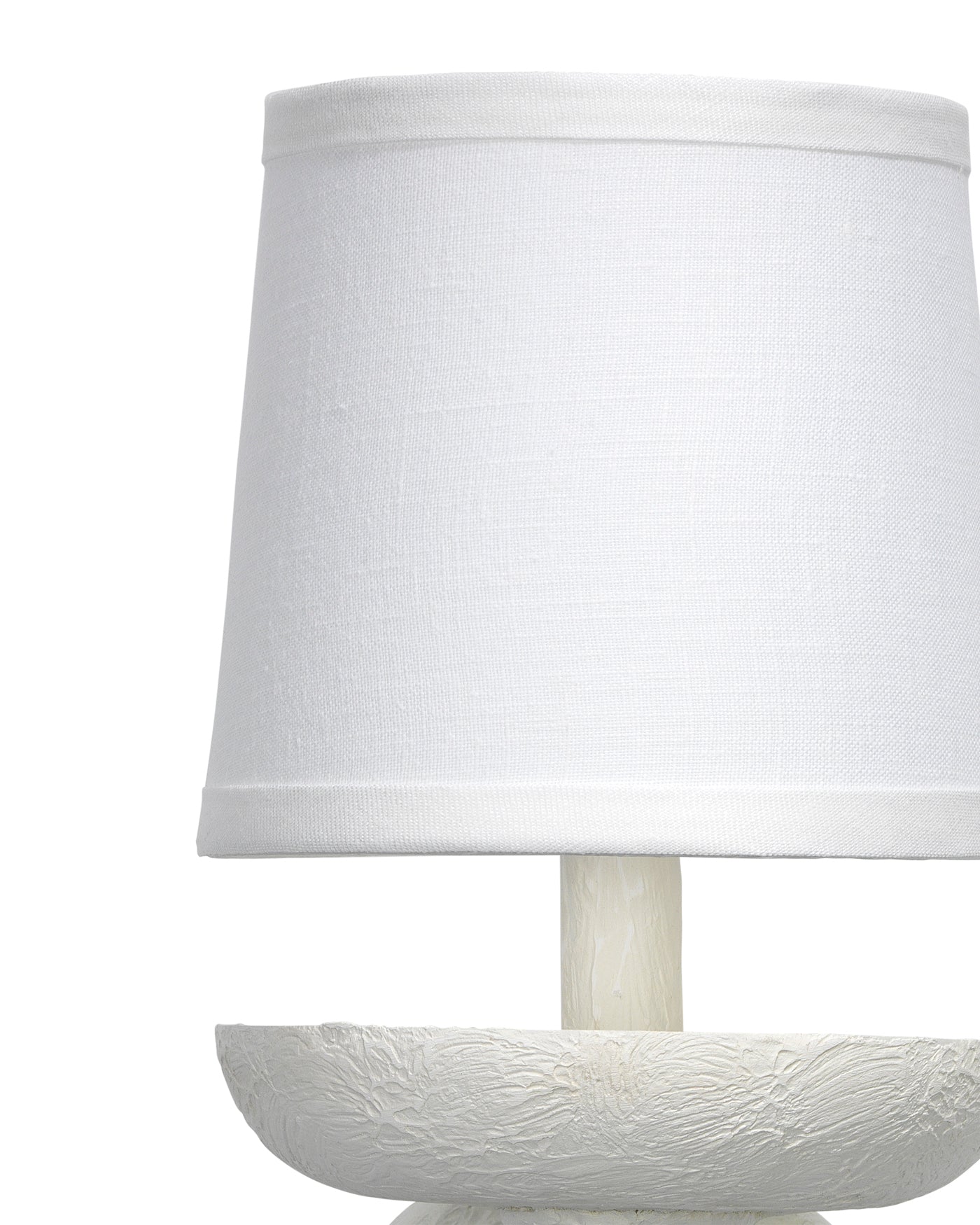 Concord Wall Sconce in White Plaster