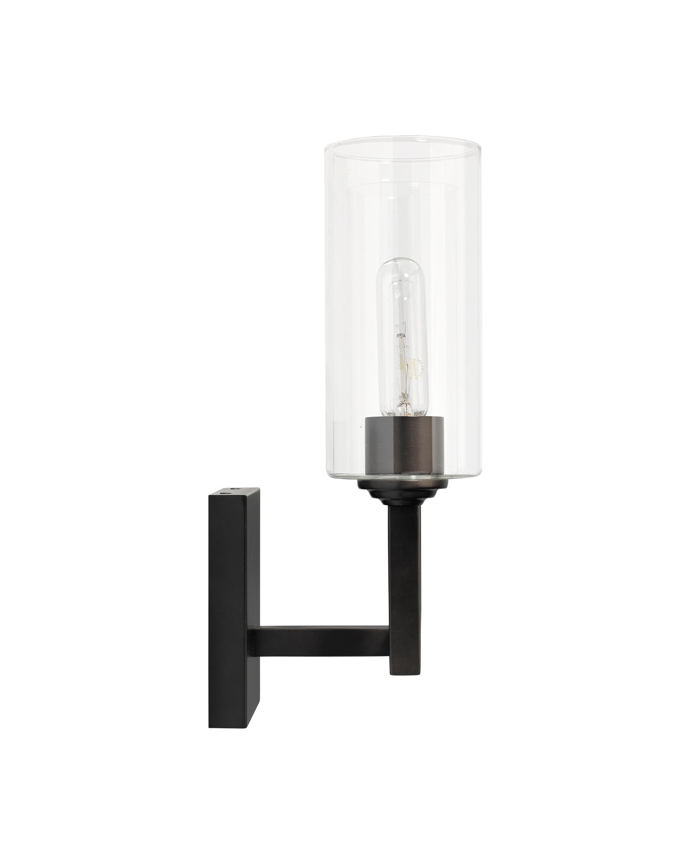 Linear Double Wall Sconce in Oil Rubbed Bronze Metal
