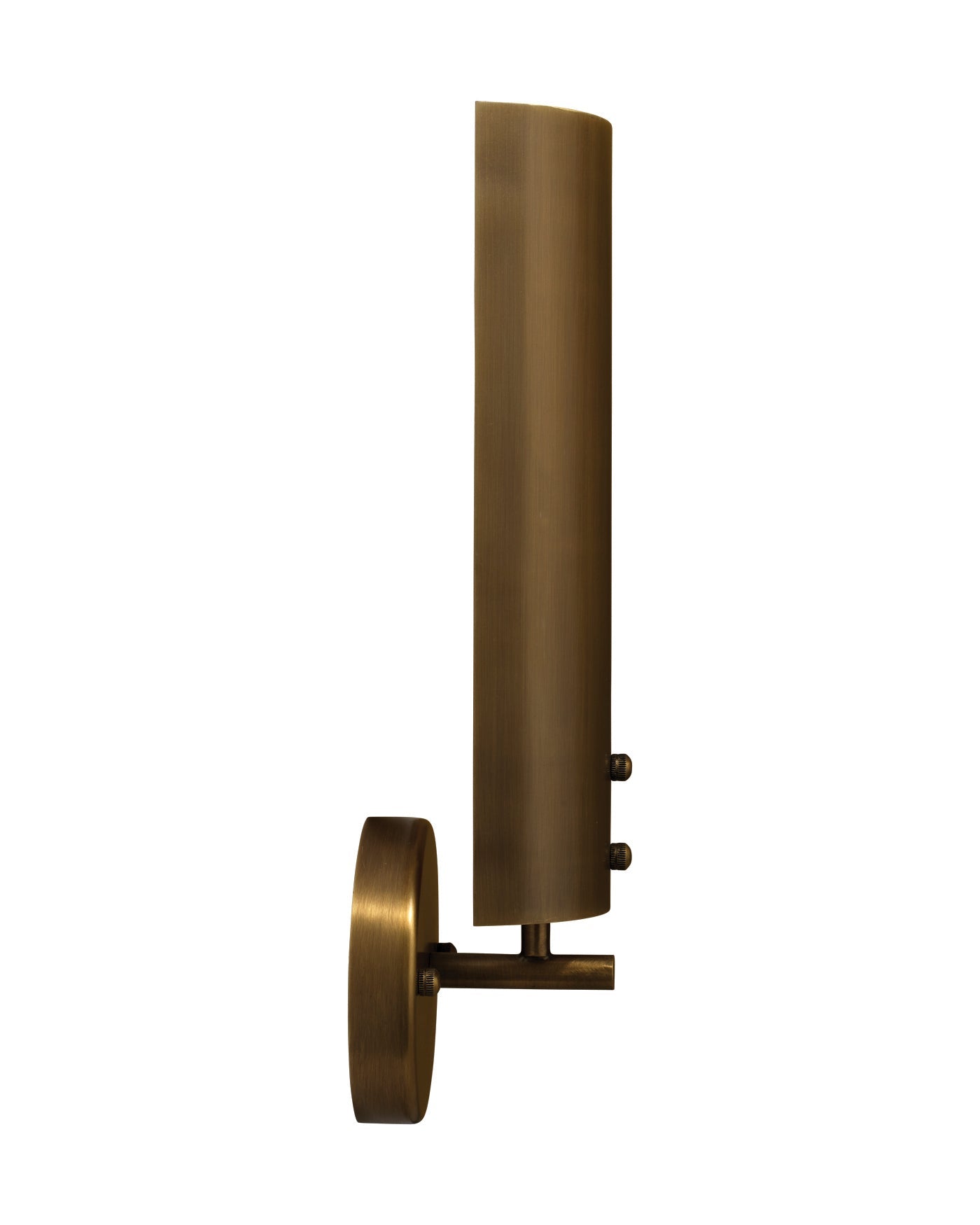 Olympic Wall Sconce in Antique Brass Metal