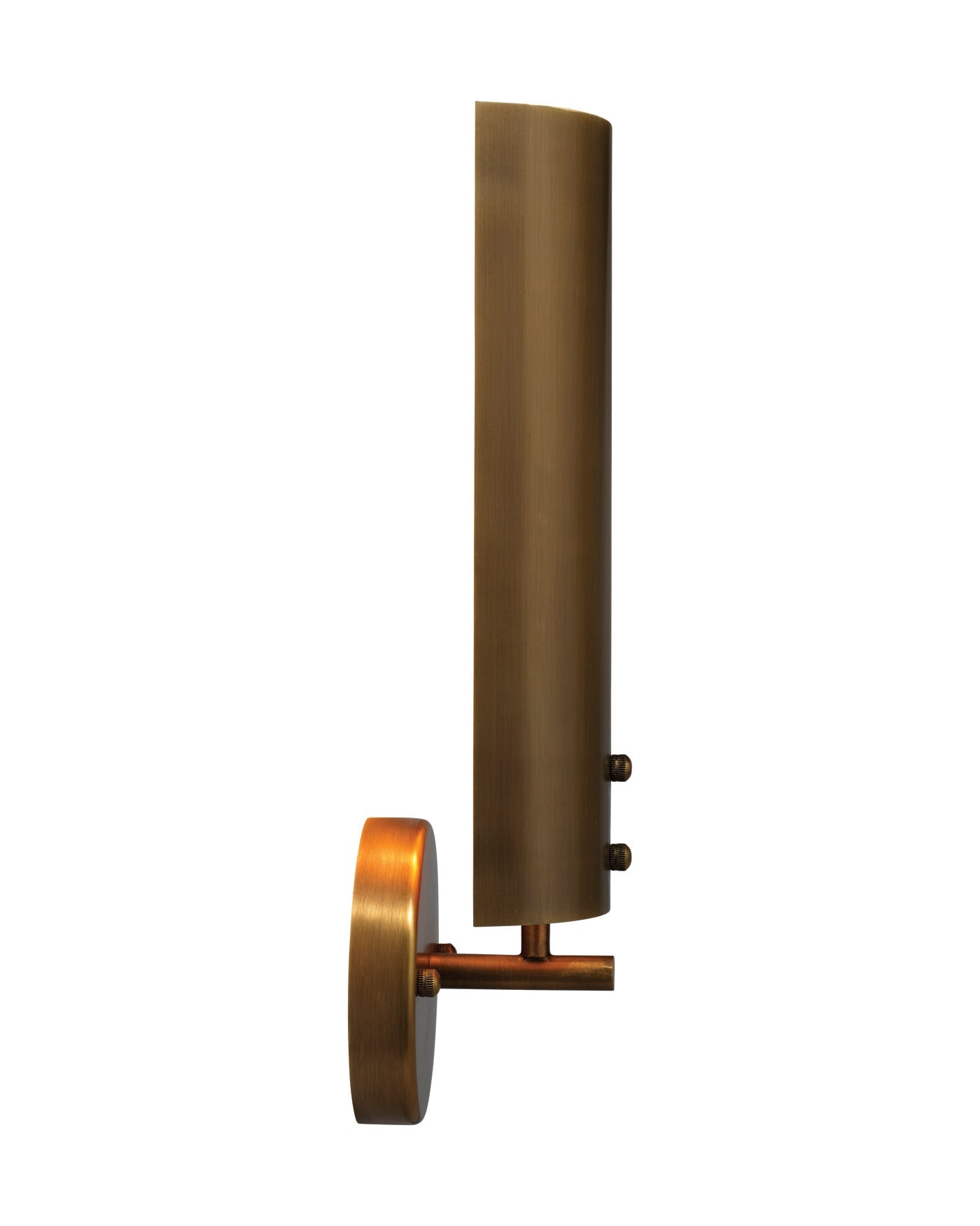 Olympic Wall Sconce in Antique Brass Metal
