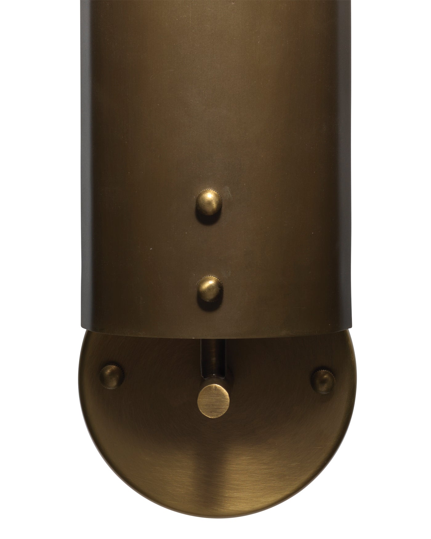 Olympic Wall Sconce in Antique Brass Metal