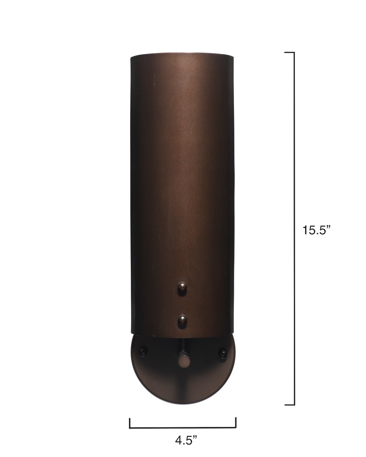 Olympic Wall Sconce in Oil Rubbed Bronze Metal