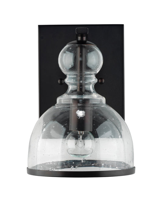 St. Charles Wall Sconce Small in Oil Rubbed Bronze Metal