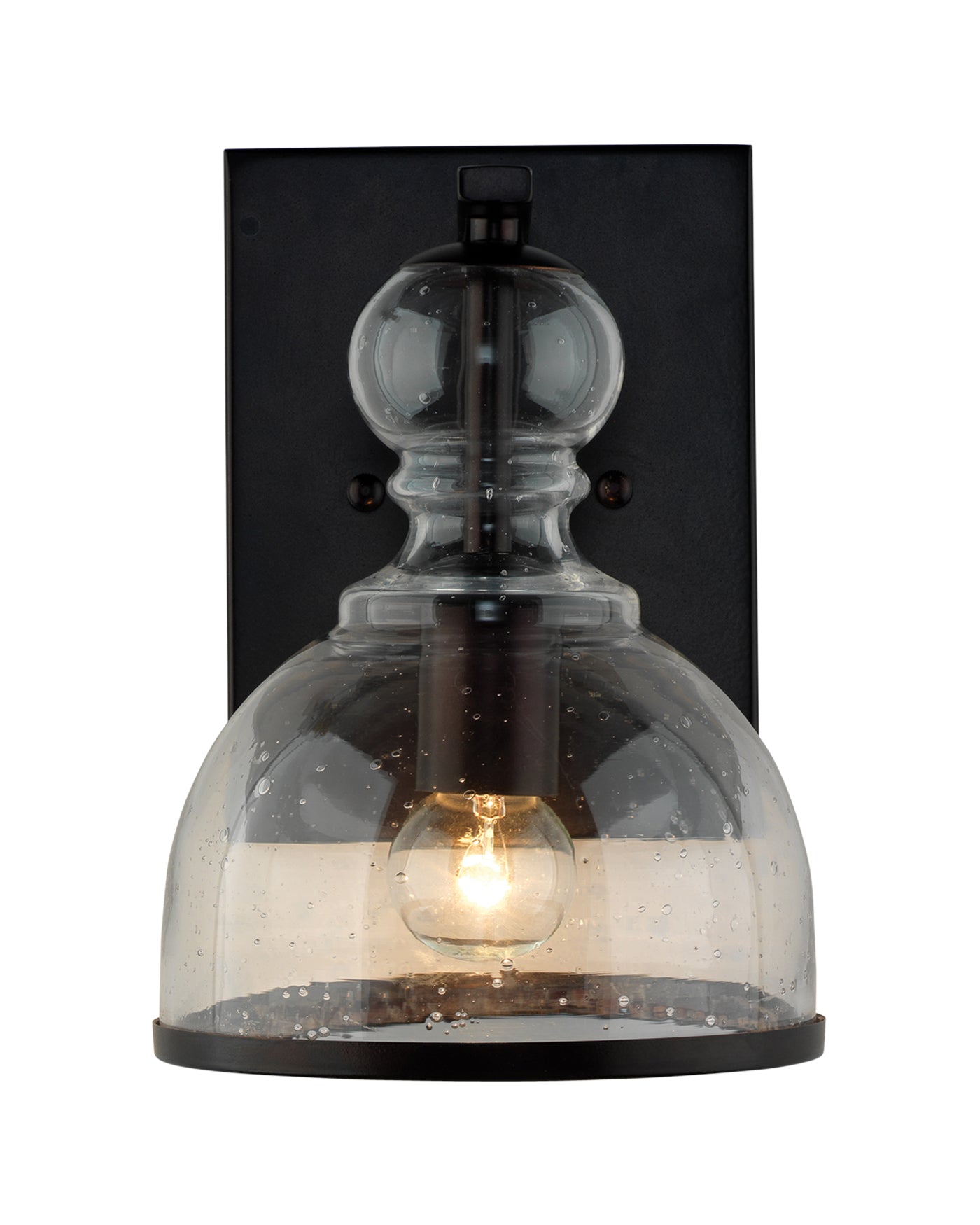 St. Charles Wall Sconce Small in Oil Rubbed Bronze Metal