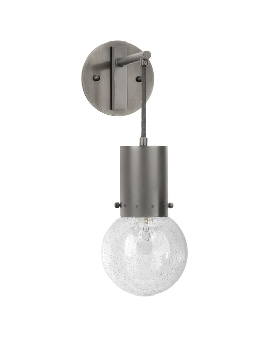 Strada Pendant Sconce in Gun Metal
