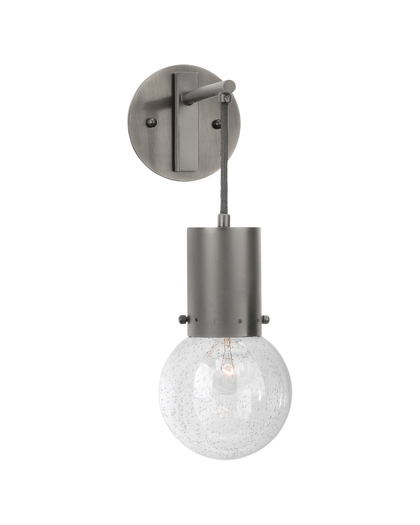 Strada Pendant Sconce in Gun Metal