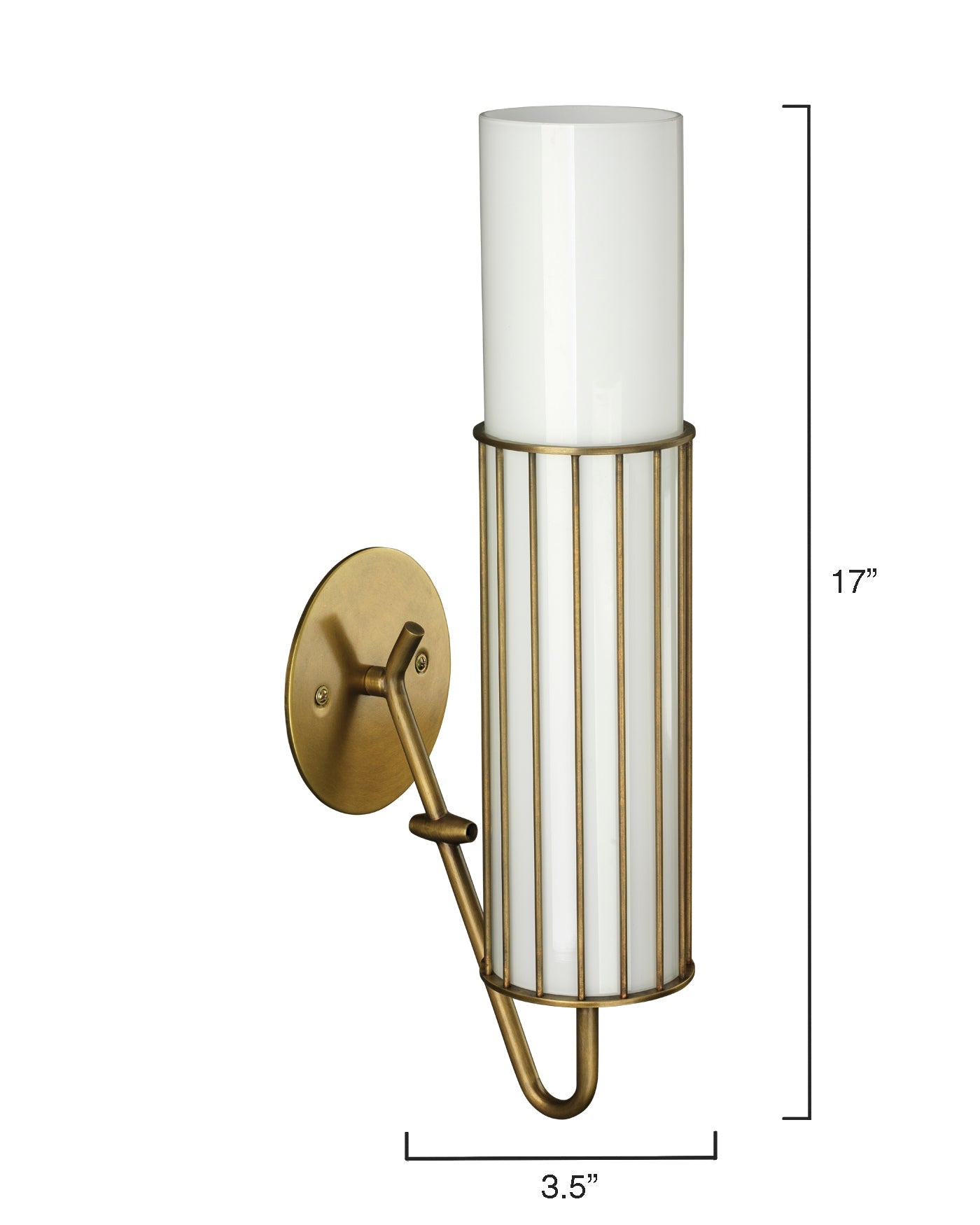 Torino Wall Sconce in Antique Brass