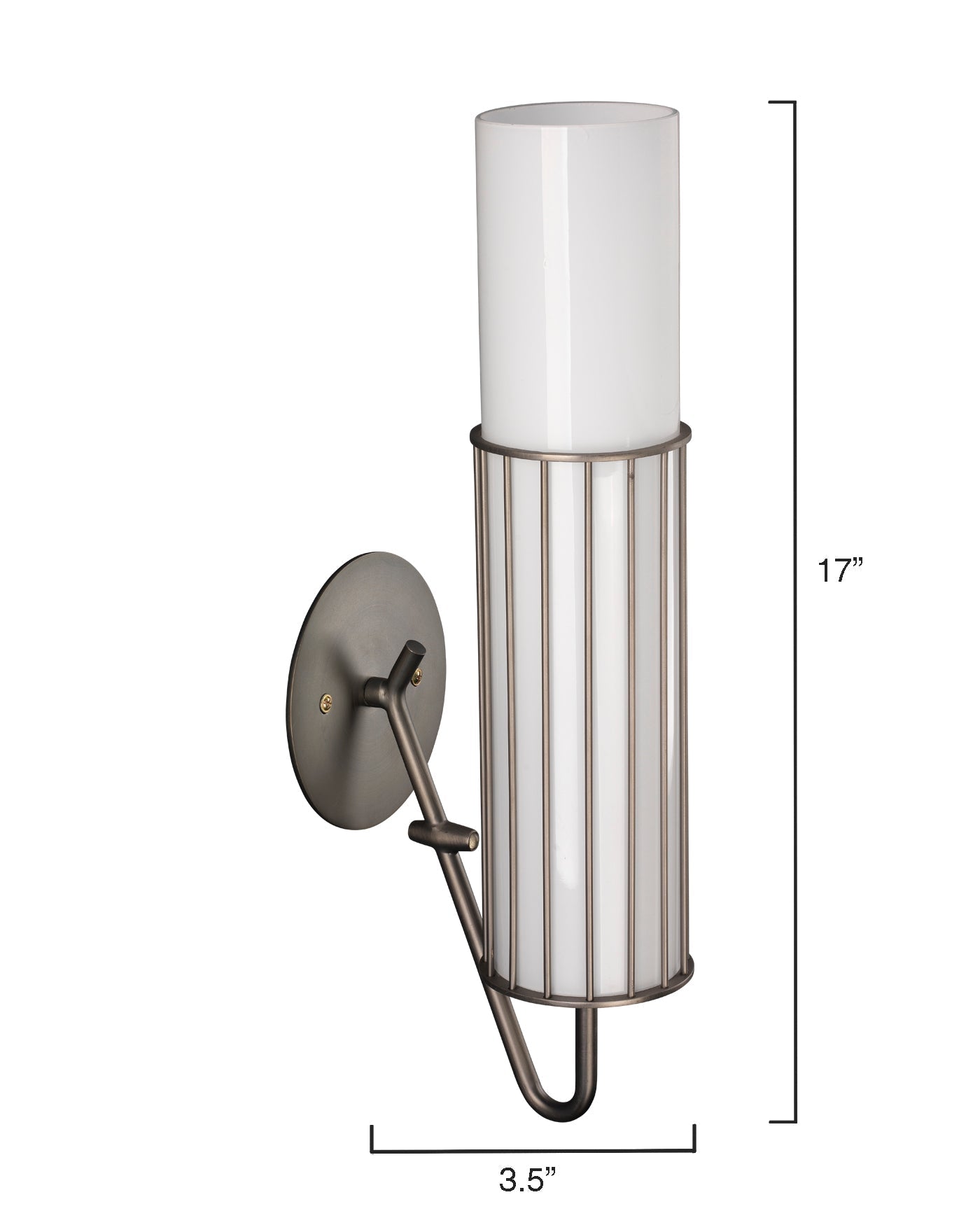 Torino Wall Sconce in Gun Metal