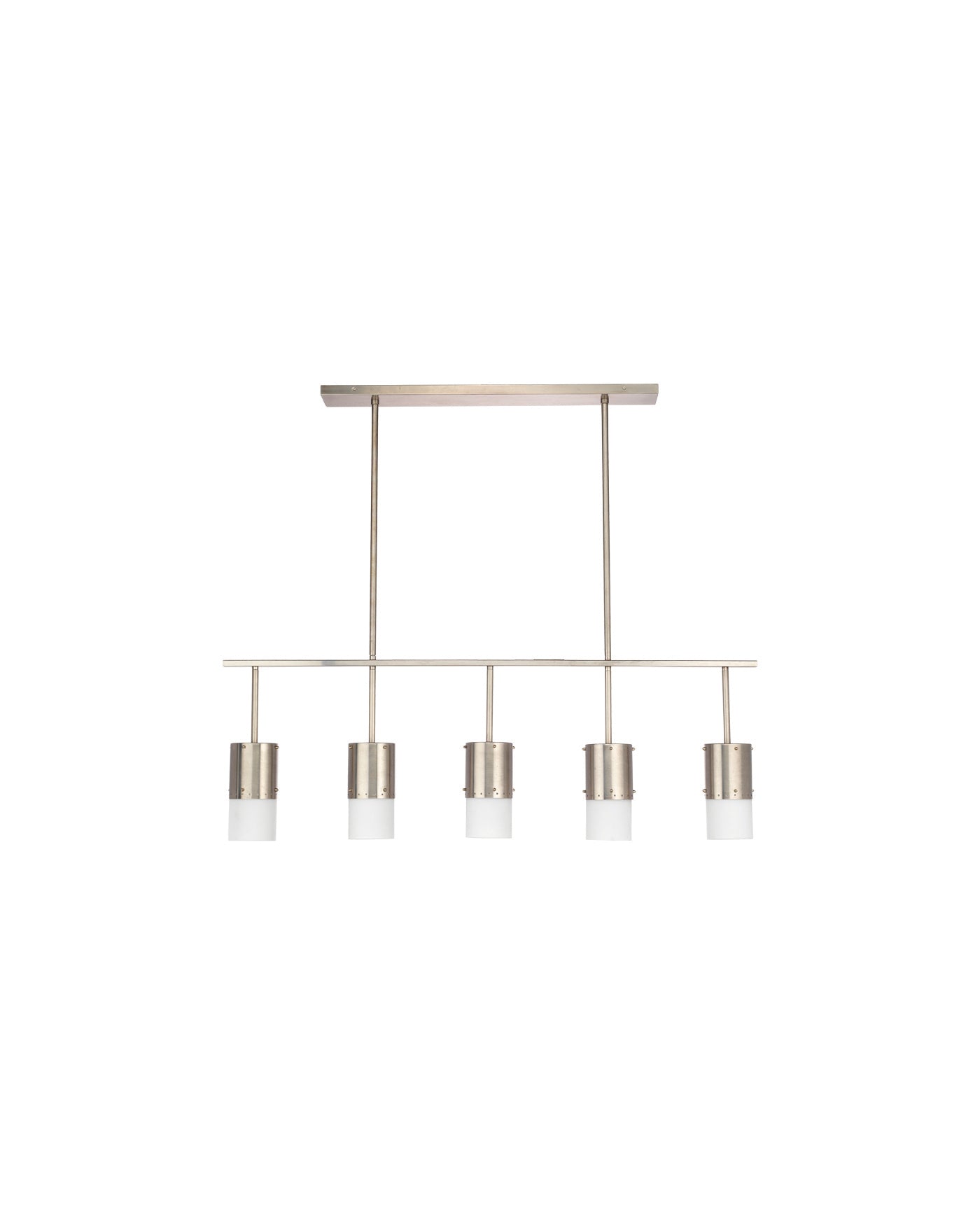 Lazio Chandelier in Antique Silver Metal