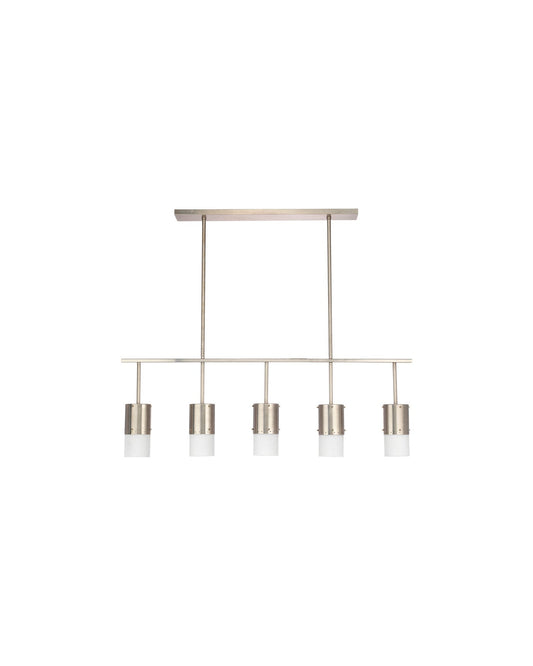 Lazio Chandelier in Antique Silver Metal