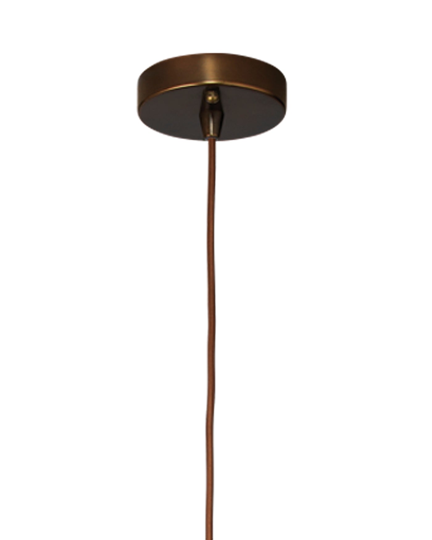 Lazio Pendant in Oiled Bronze Patina with White Glass Sleeves