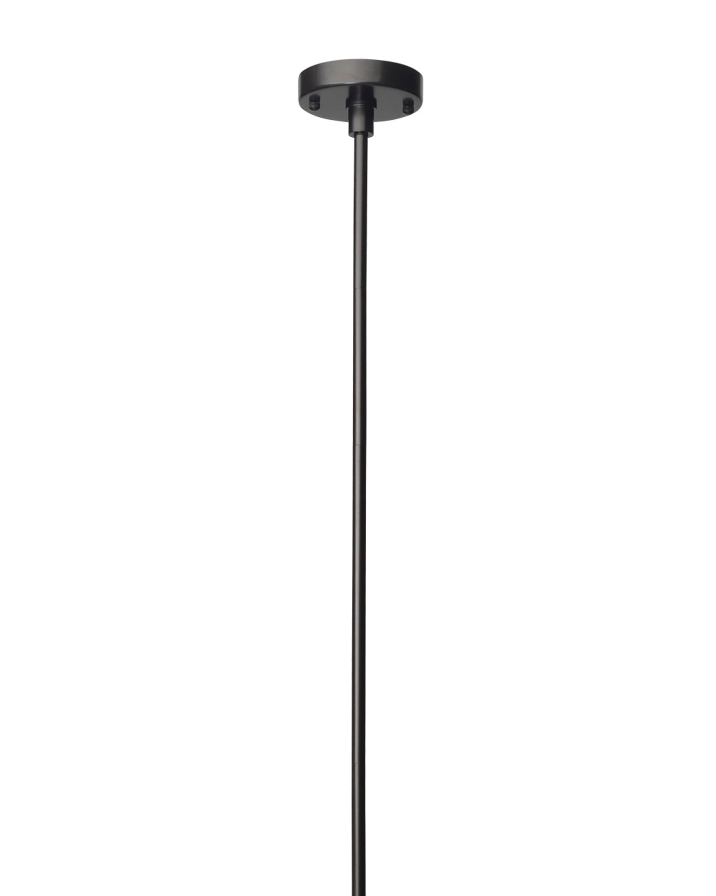 Metro Pendant in Faux White Alabaster and Oil Rubbed Bronze, with Antique Brass Accents
