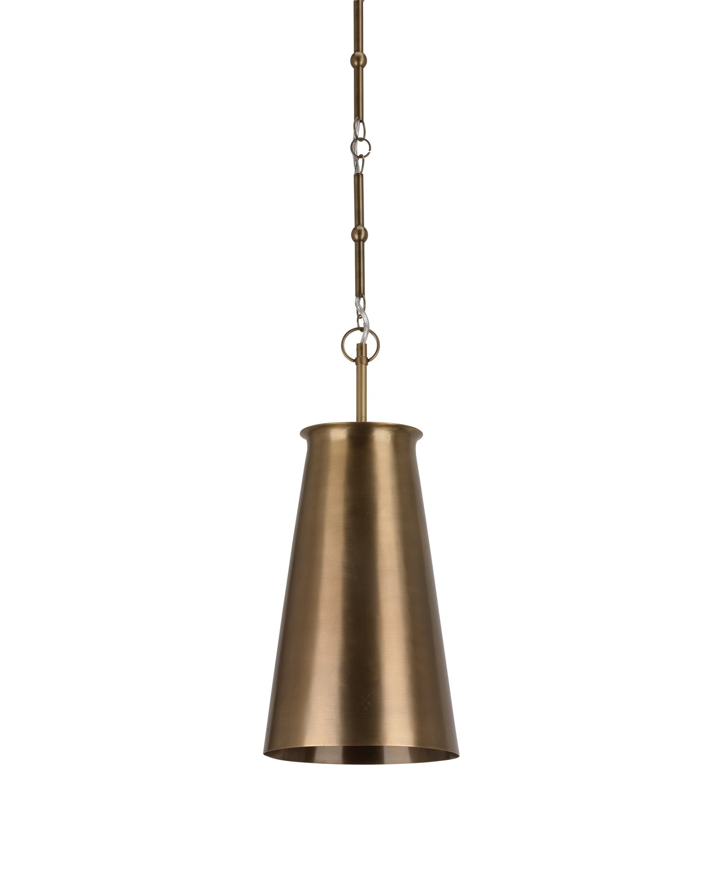 Nara Pendant in Antique Brass Metal
