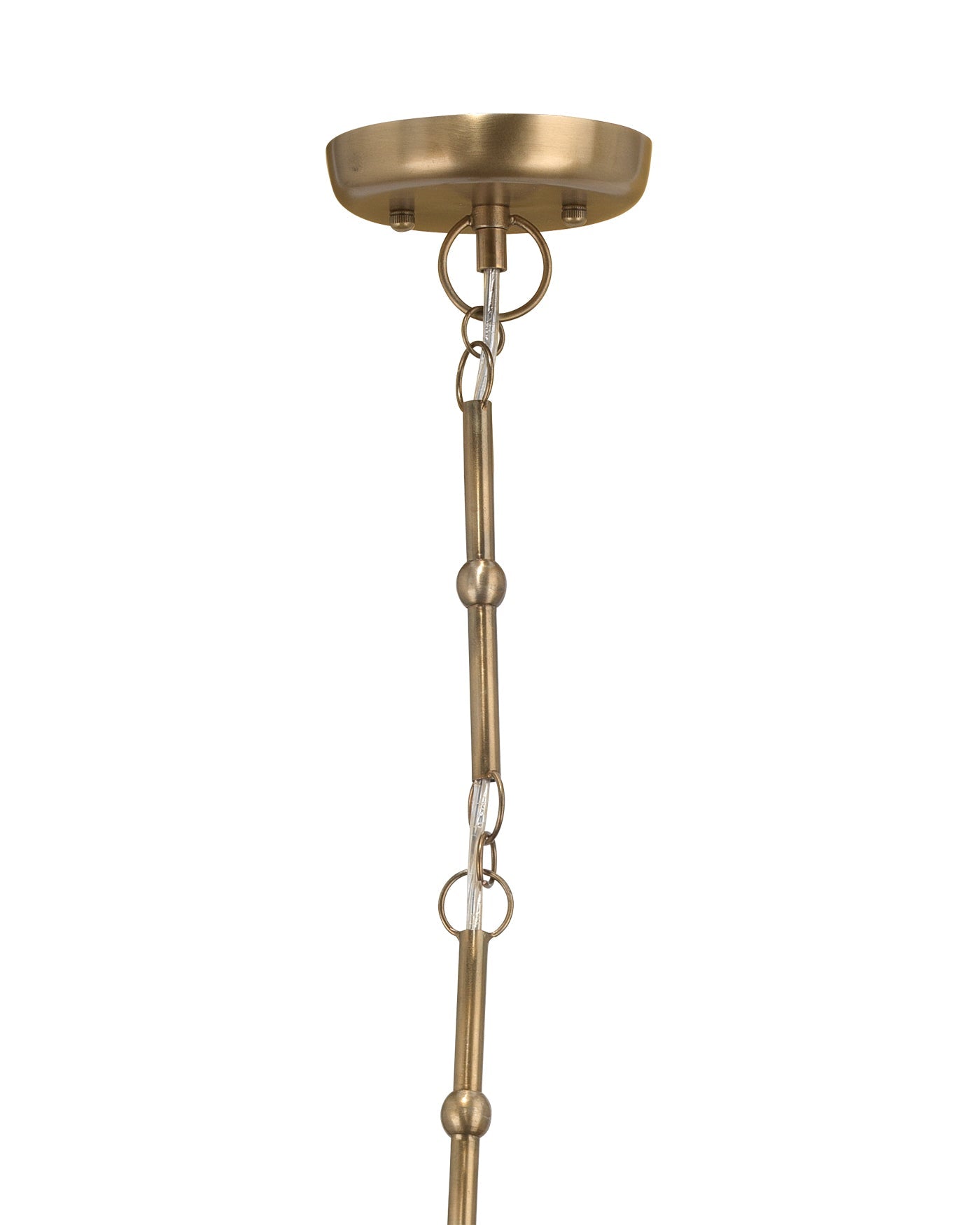 Nara Pendant in Antique Brass Metal