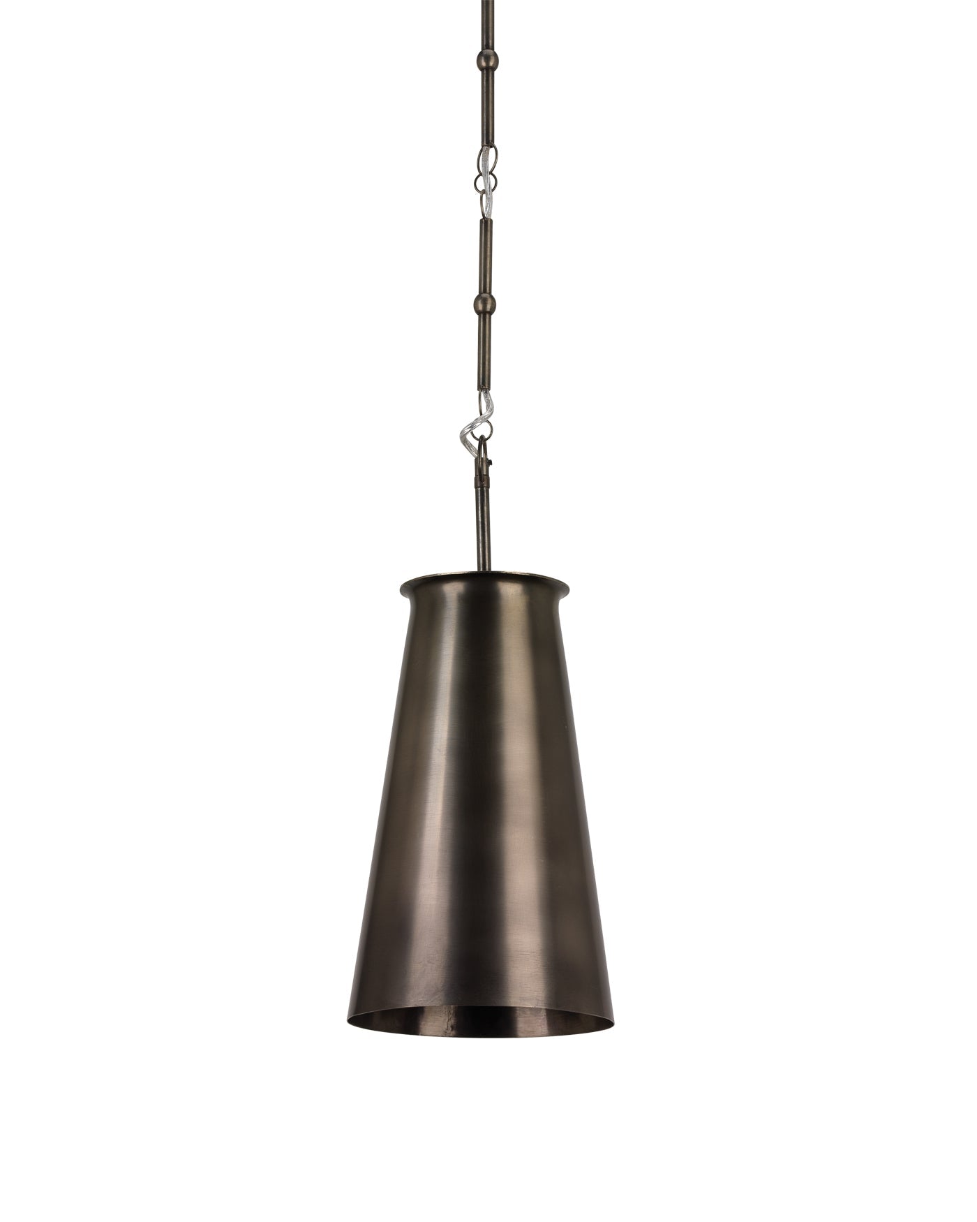 Nara Pendant in Gun Metal