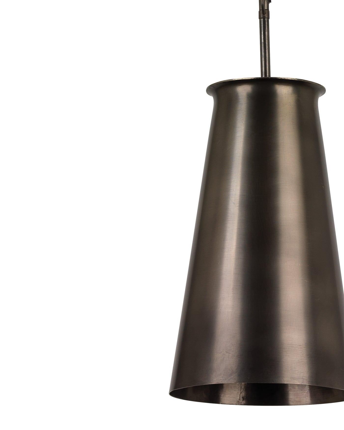Nara Pendant in Gun Metal