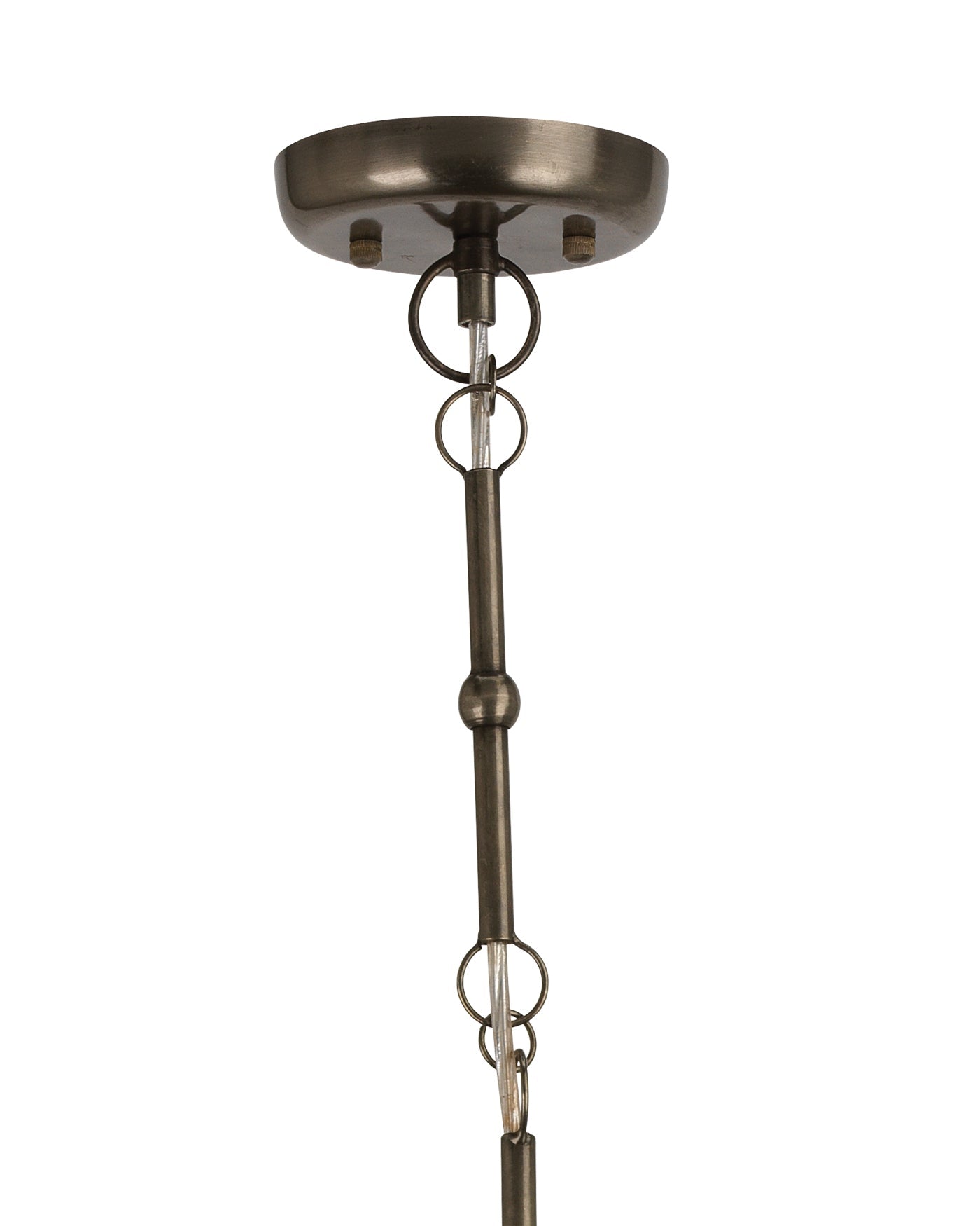 Nara Pendant in Gun Metal