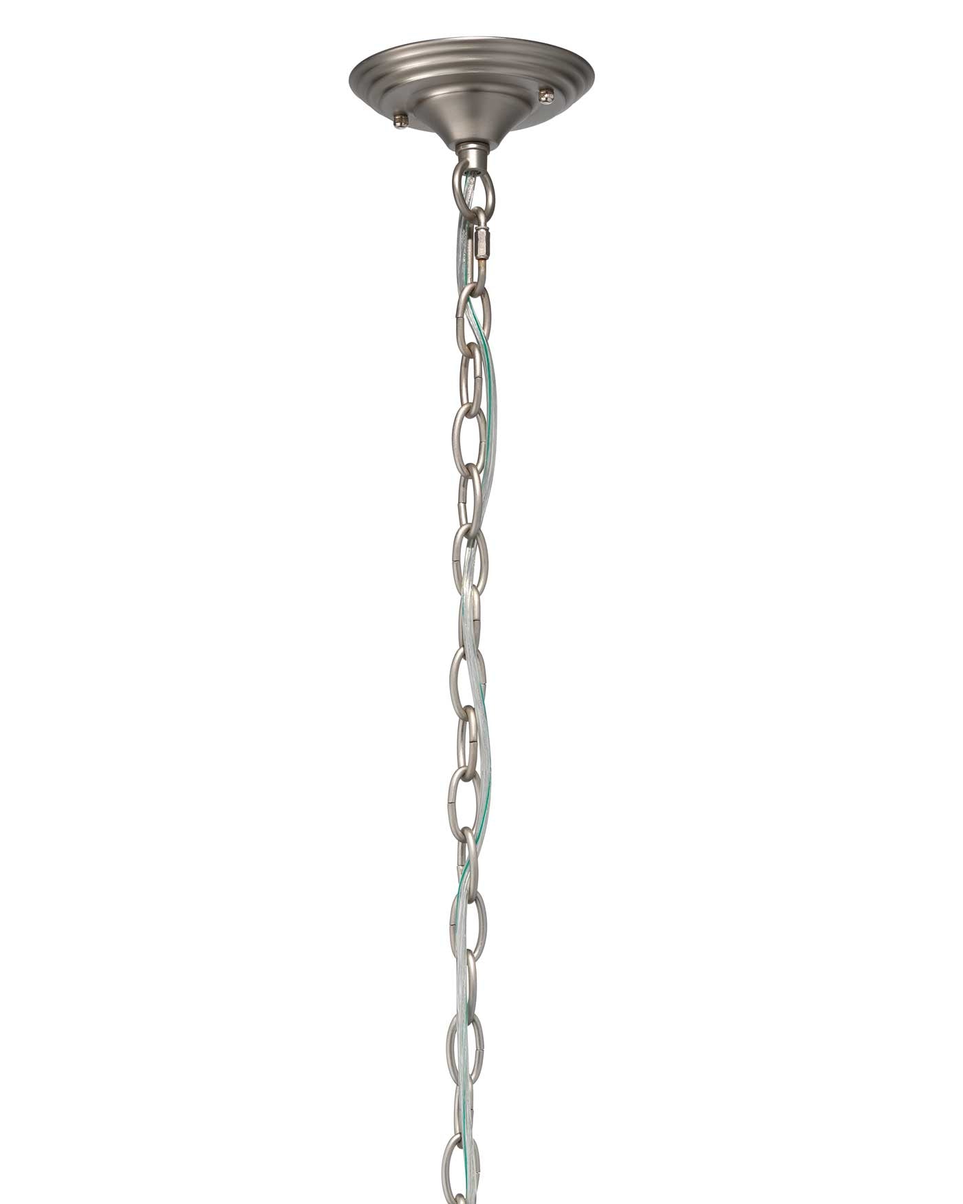 Perforated Pendant in Grey Ceramic