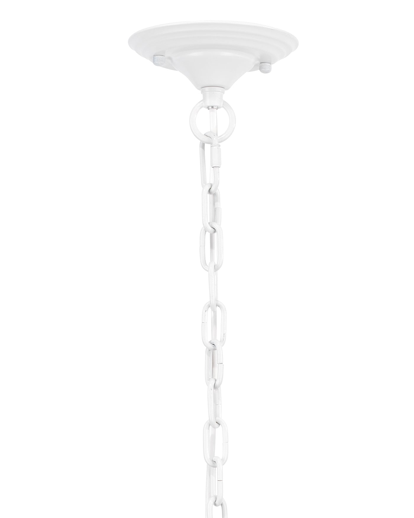 Medium Porous Pendant in Textured Matte White Ceramic