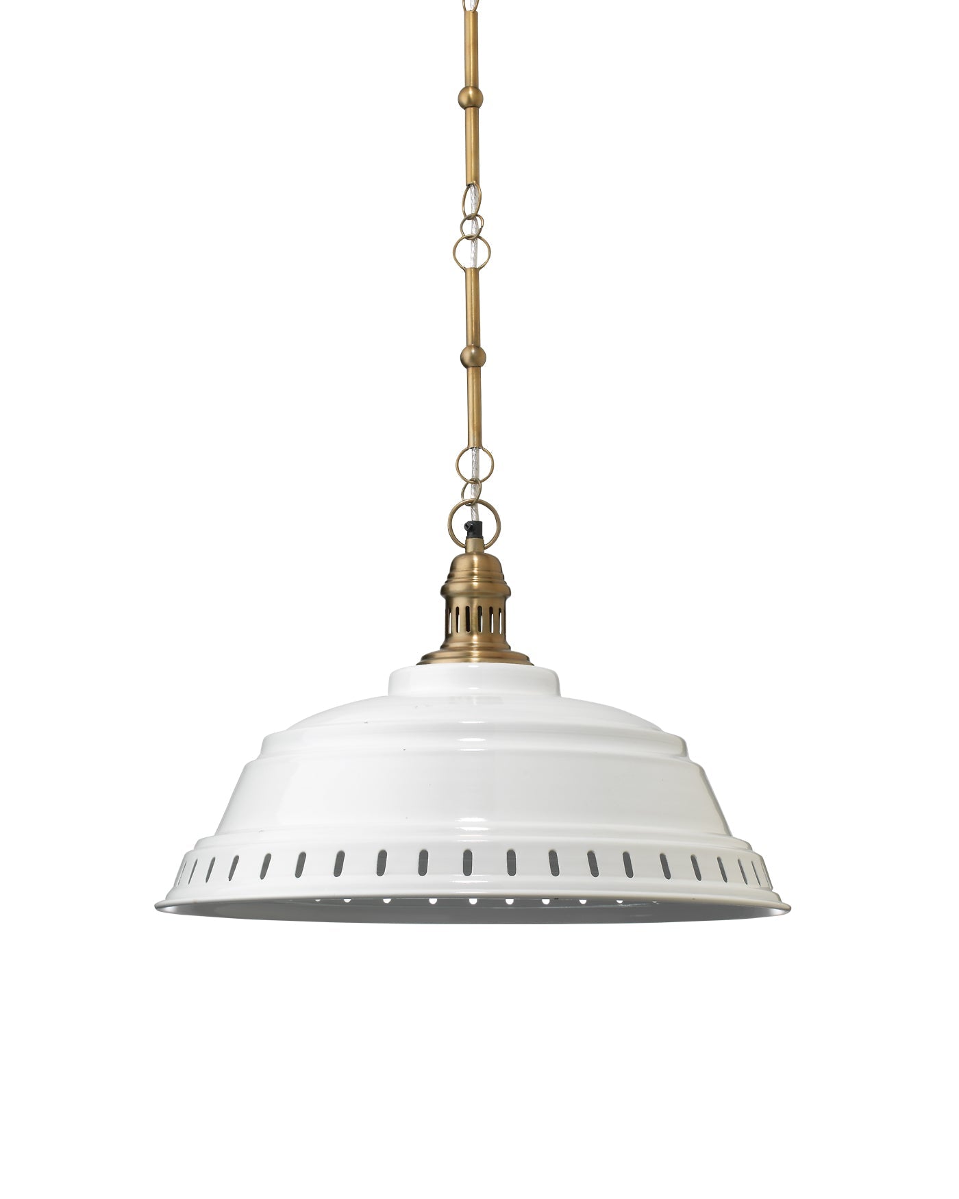 Provisions Pendant in White Metal