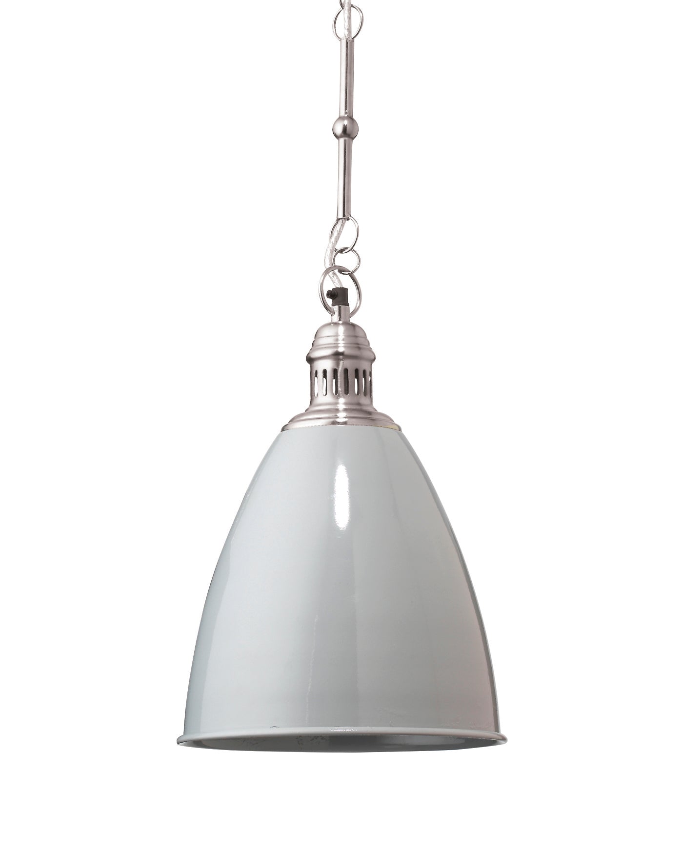 Tavern Pendant in Grey Metal
