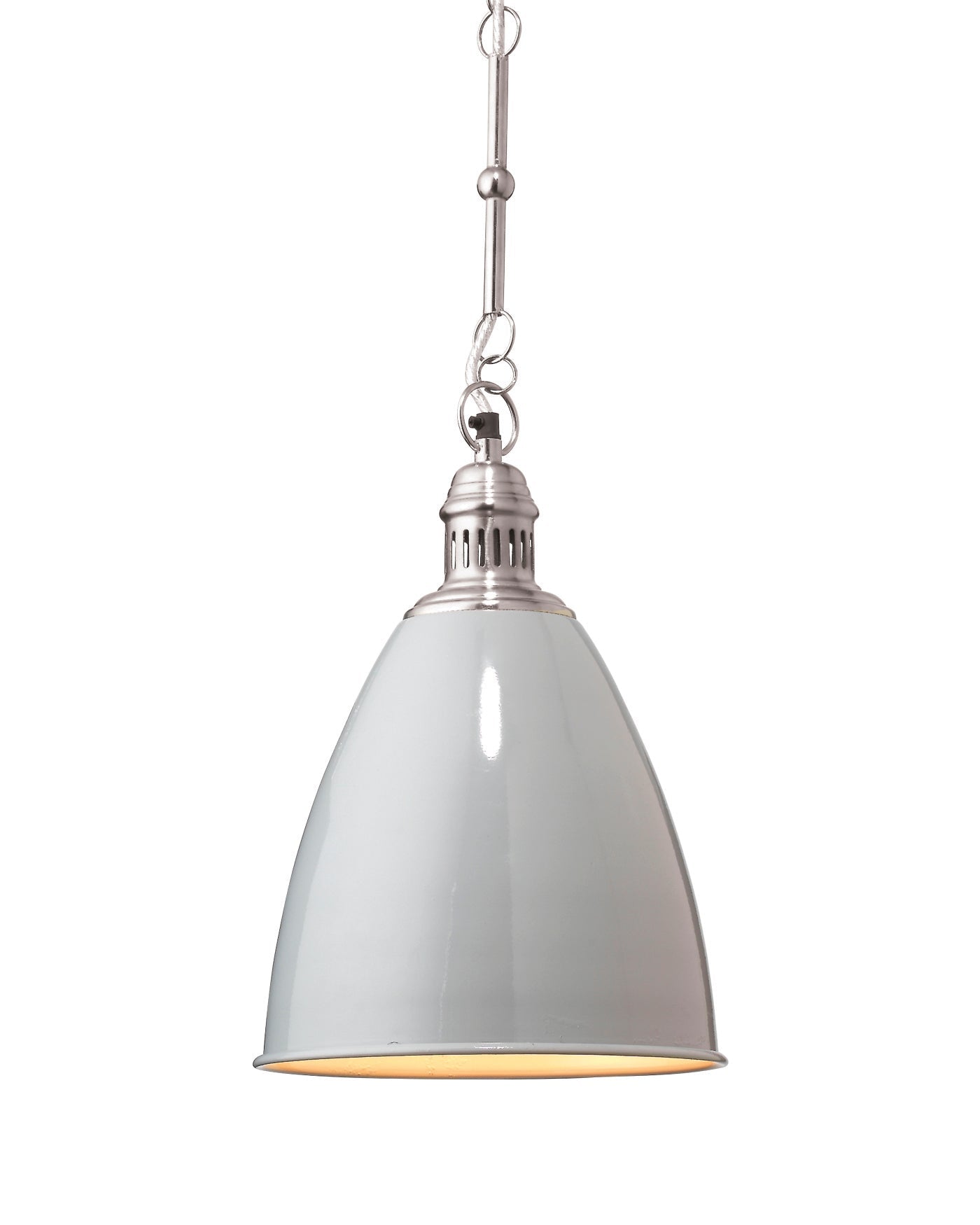Tavern Pendant in Grey Metal