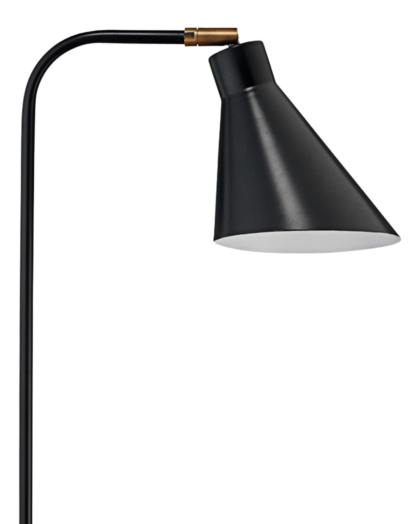 Chronicle Task Lamp in Black Metal