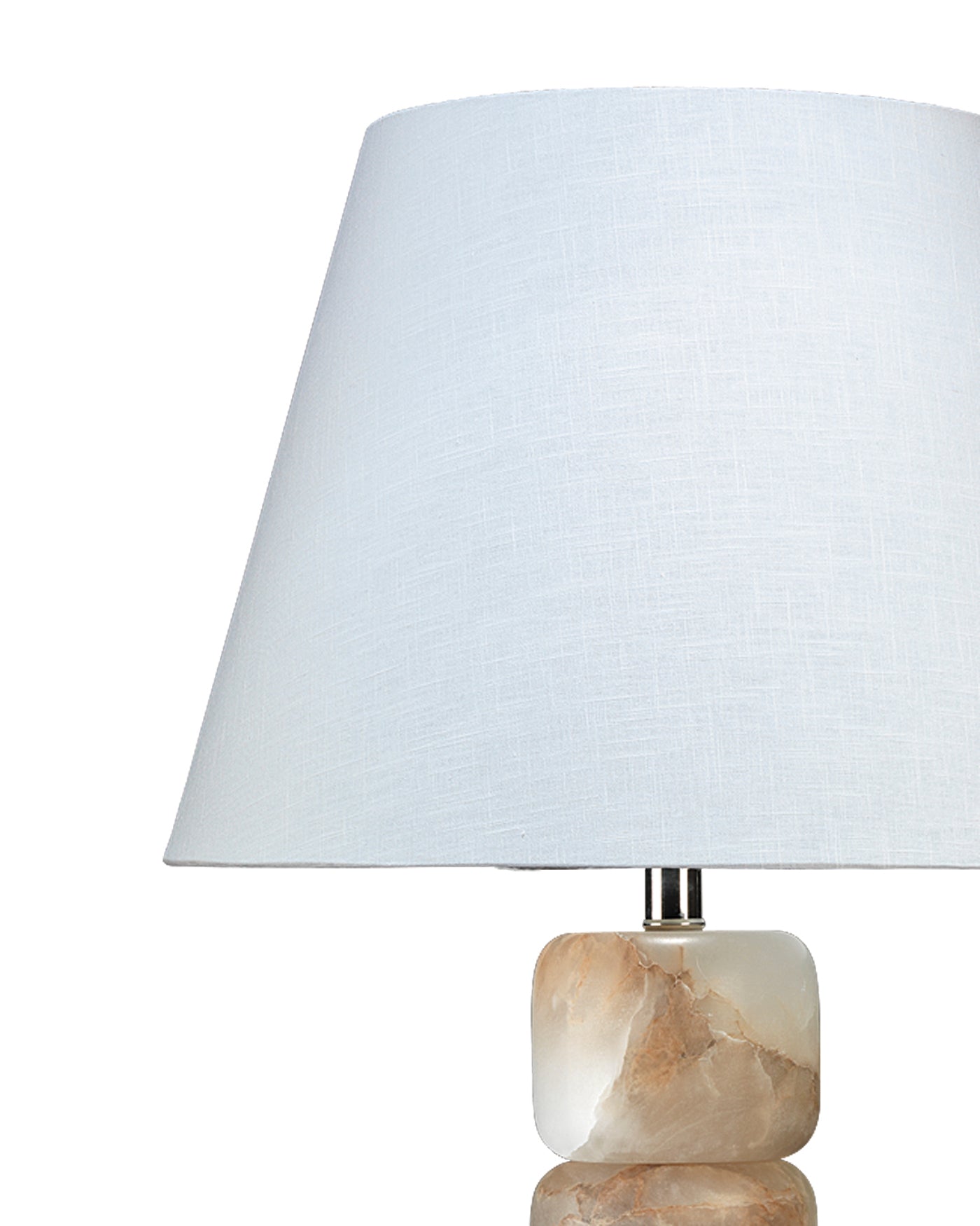 Veneto Table Lamp in Brown Alabaster