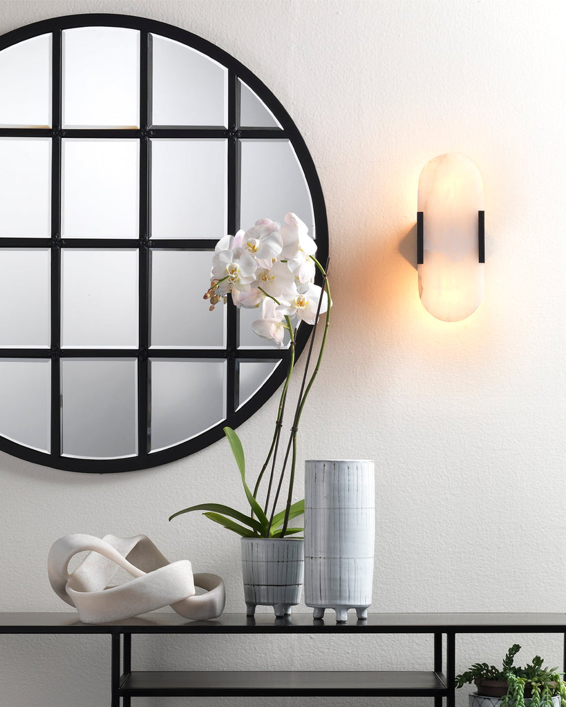 Delphi Wall Sconce in Oil Rubbed Bronze Metal