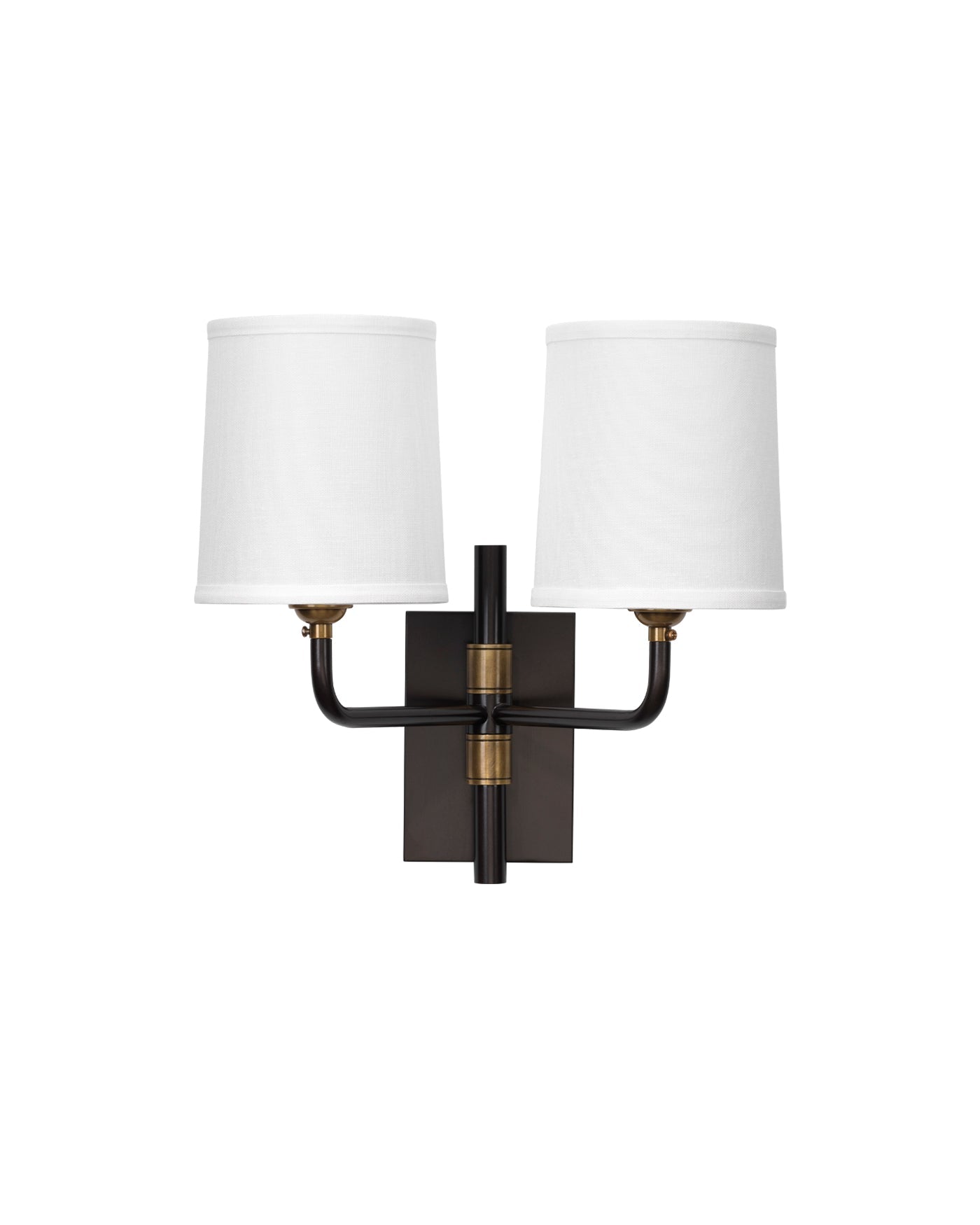 Lawton Double Arm Wall Sconce in Oil Rubbed Bronze