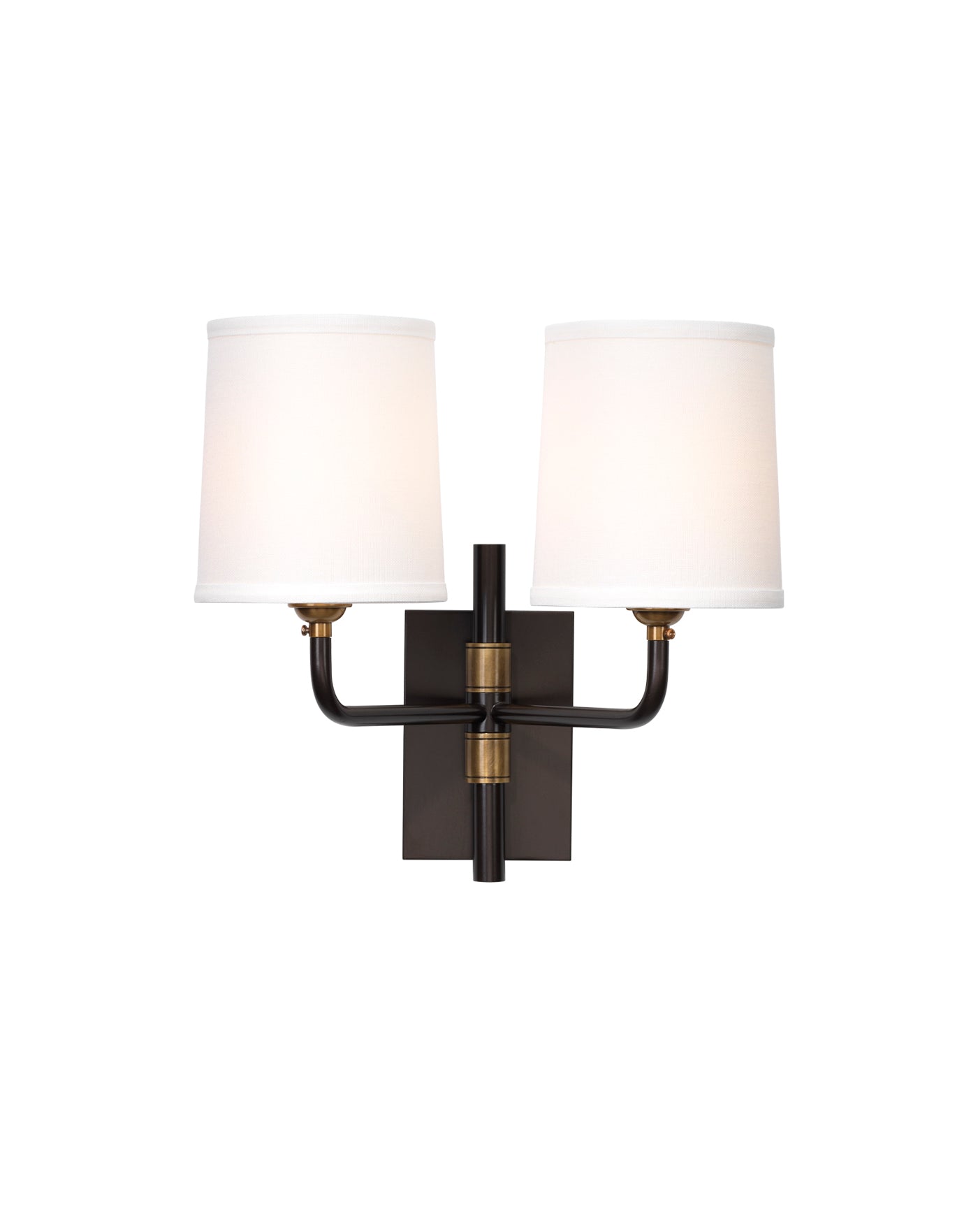 Lawton Double Arm Wall Sconce in Oil Rubbed Bronze