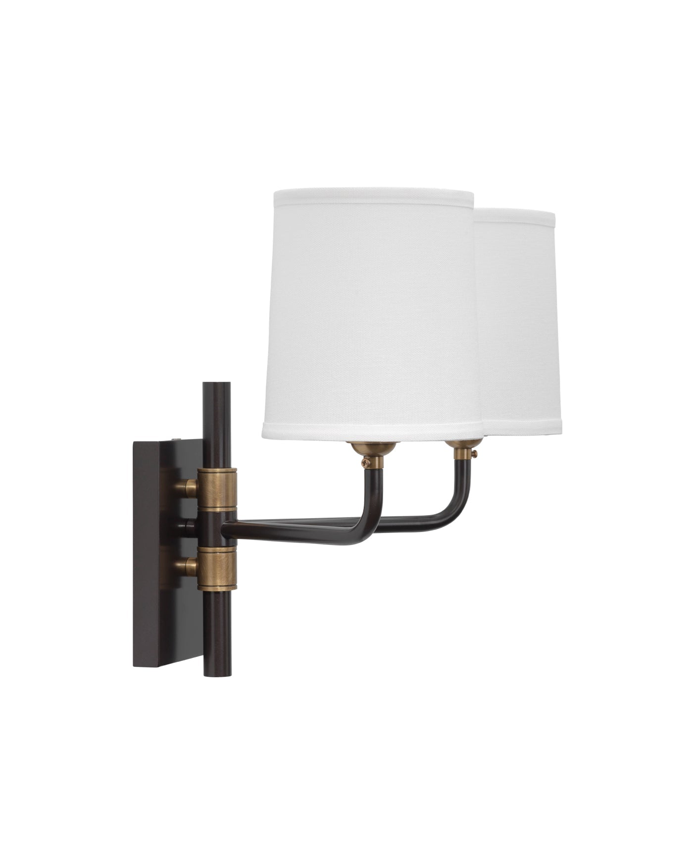 Lawton Double Arm Wall Sconce in Oil Rubbed Bronze