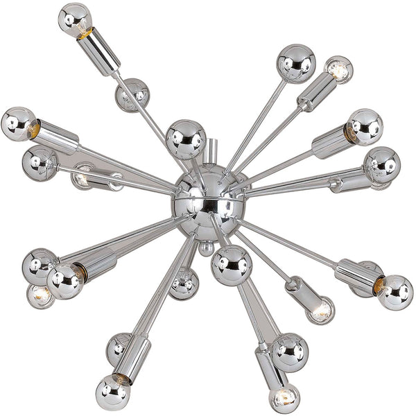 Supernova Chandelier, 12-40W Bulbs Included, 24