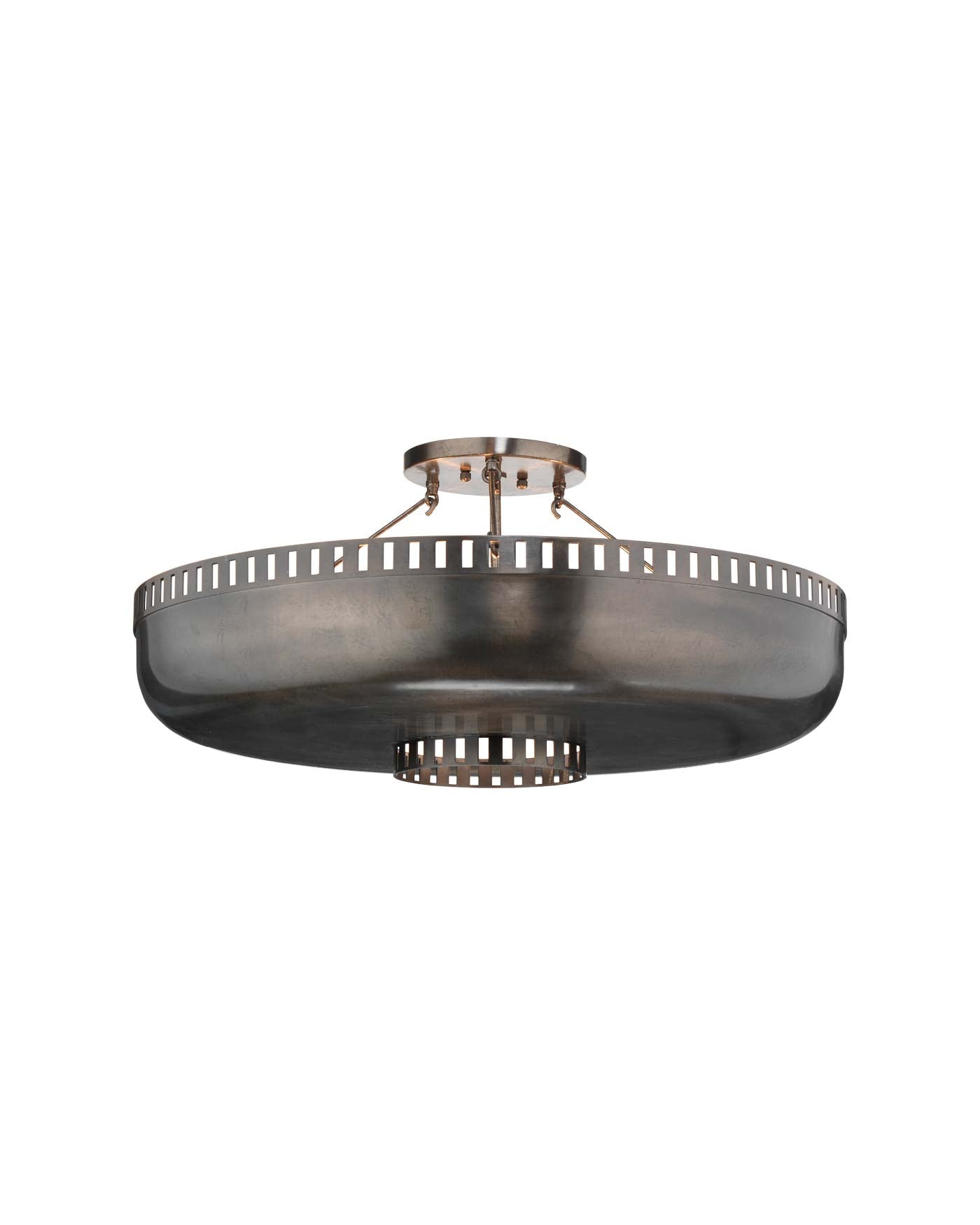 Constantine Semi Flush Mount in Antique Bronze