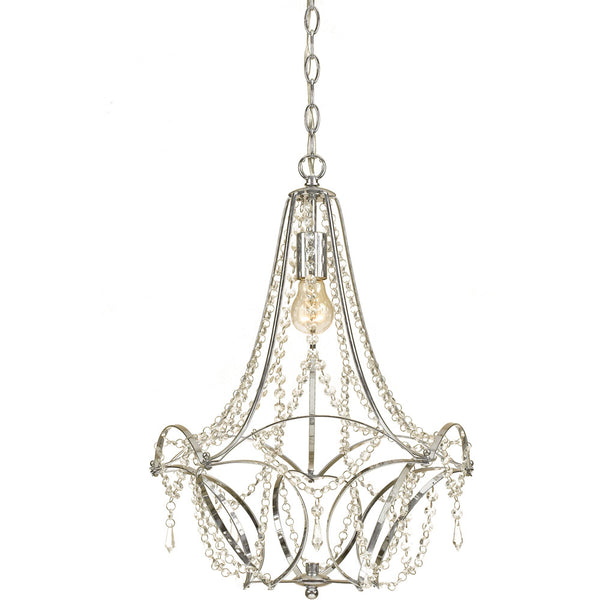 Castile Mini Chandelier, 1-40W Standard Bulb, 22