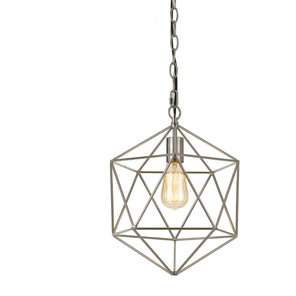 Bellini Chandelier, 1-60W Edison Bulb, 12