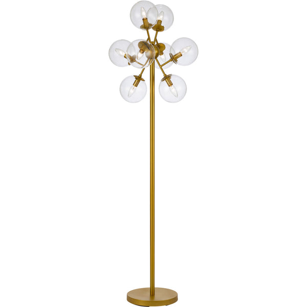 8-Light Globe Floor Lamp, 20