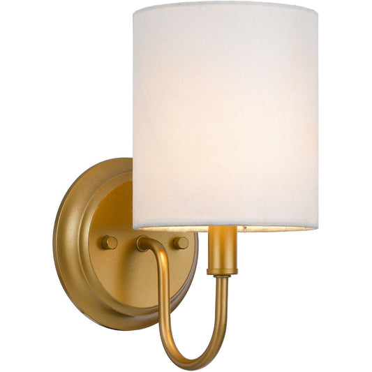 1-Light Wall Sconce, 6"Wx18"Hx5"E