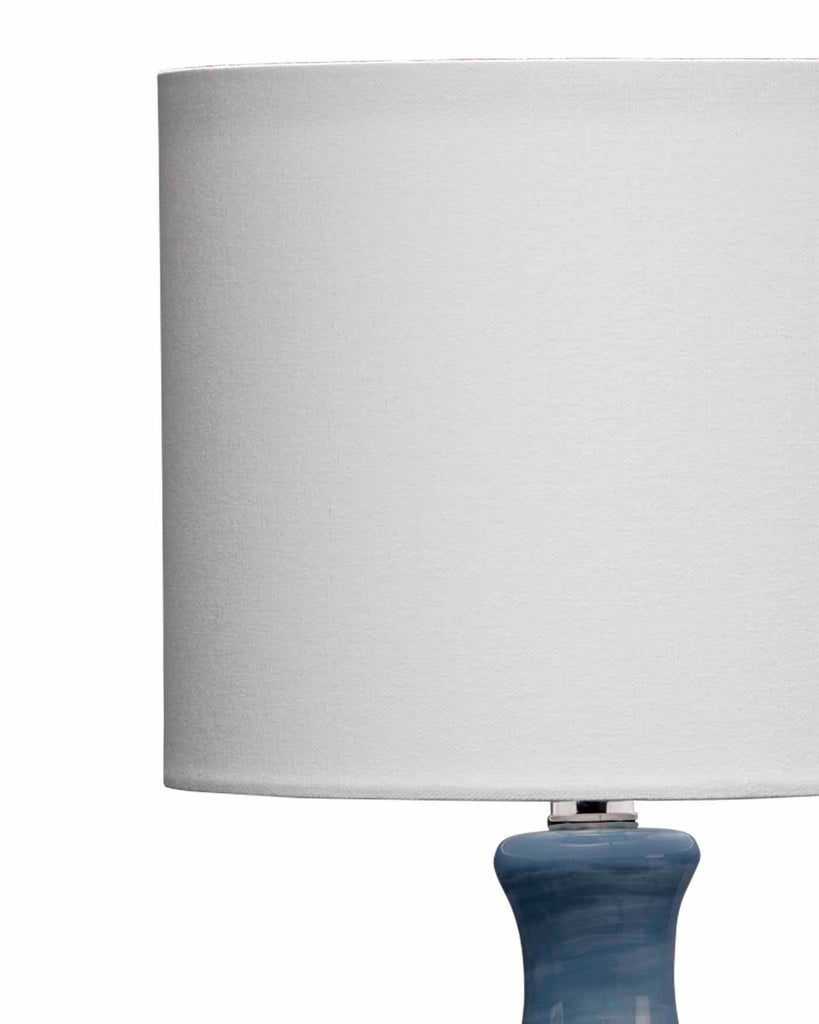 Bungalow Table Lamp in Blue & White Swirl Ceramic With Drum Shade in White Linen
UNO Socket