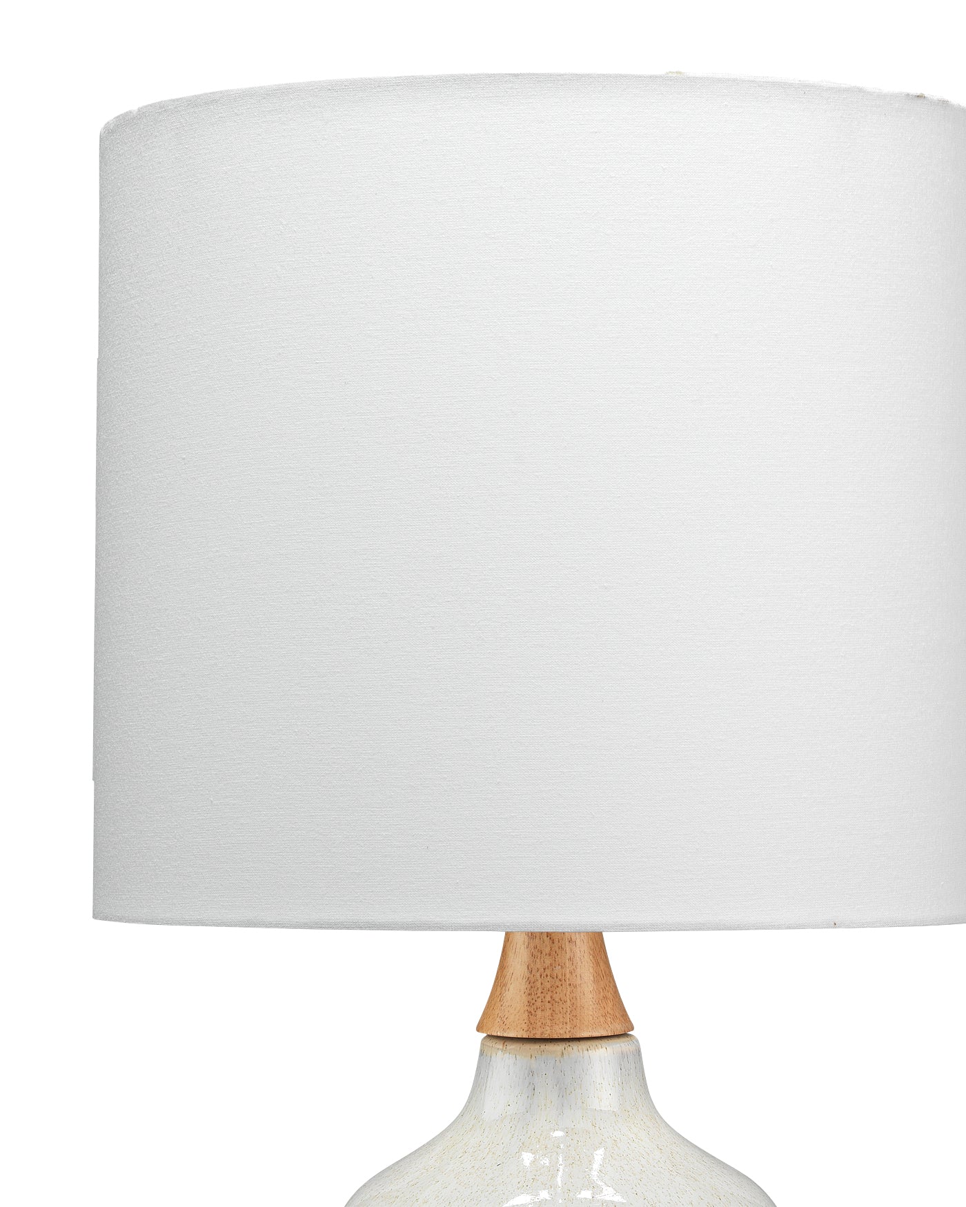 Alice Table Lamp in Cream & Light Blue Ceramic