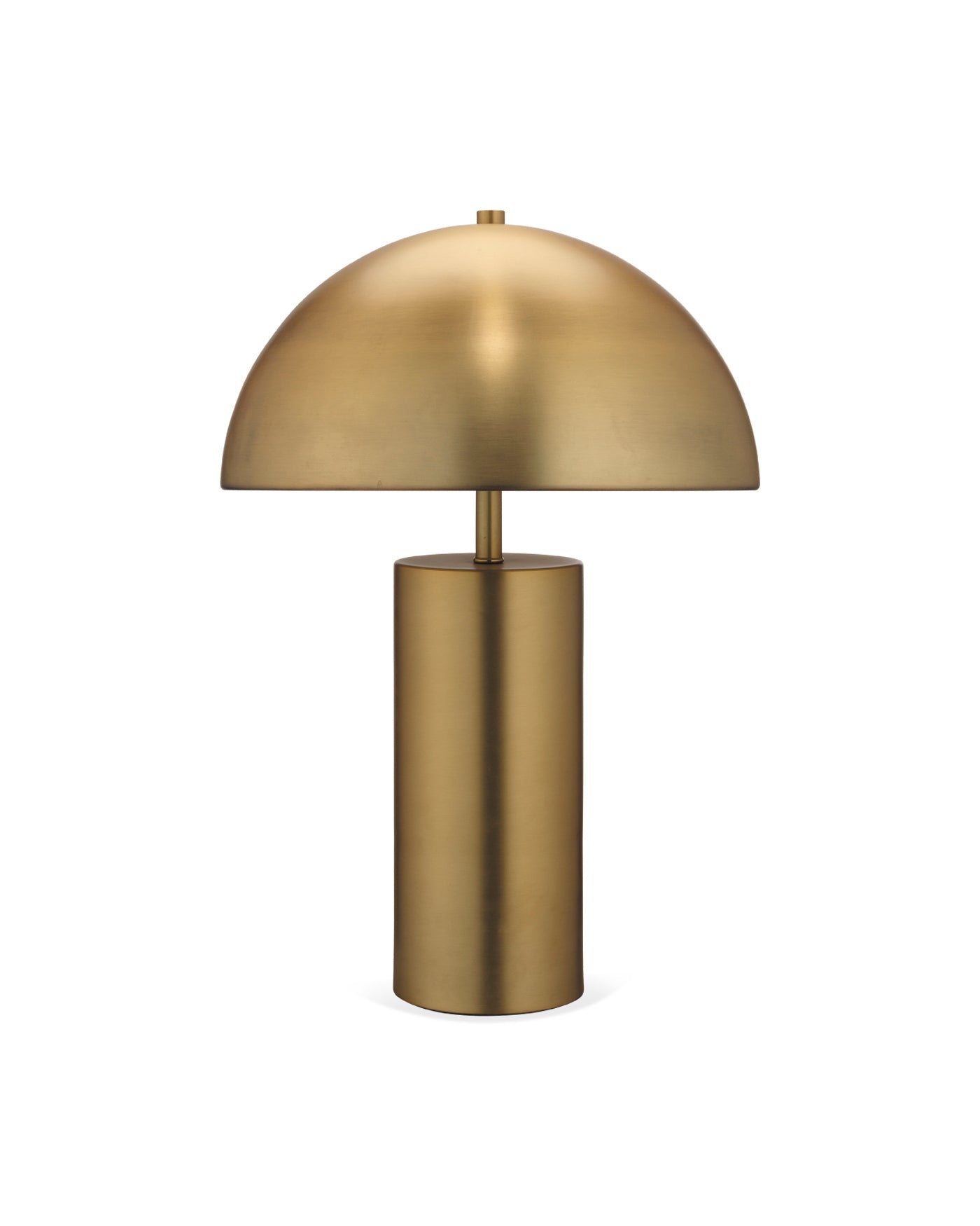 Felix Table Lamp in Antique Brass Metal