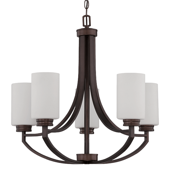 5LT 100W MB DALTON CHANDELIER