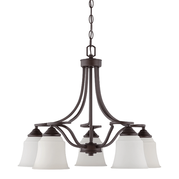 5-LT 100W MB MARSTON CHANDELIER DOWN